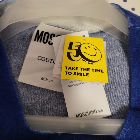 MOSCHINO Dégradé Emoji Logo Sweater - Picture 5 of 8